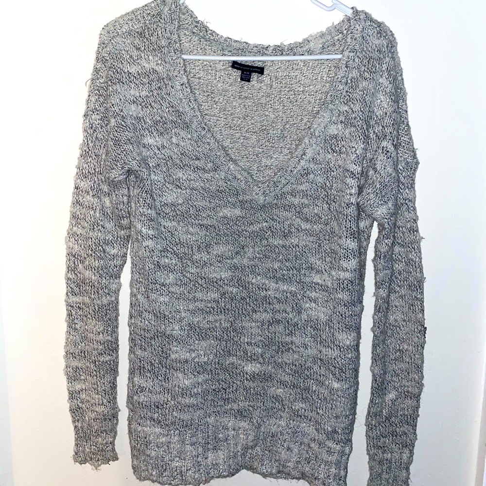 Long style American eagle sweater.
